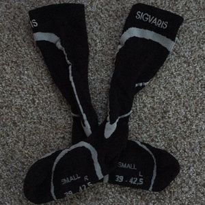 SOLD ON MERCARI 4 pairs of Sigvaris Black socks